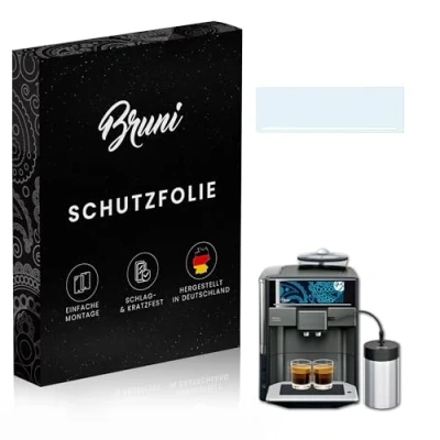 Afbeelding van Bruni Beschermfolie compatibel met Siemens EQ.6 plus extraKlasse Folie, zonneklaar Schermfolie (2X)