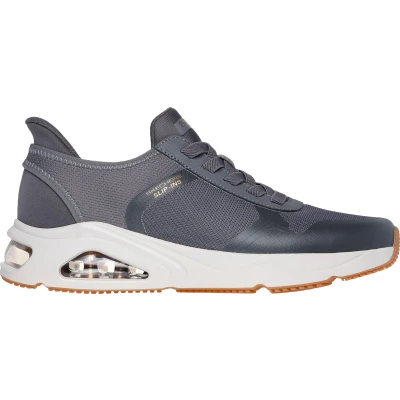 Afbeelding van Skechers Tres Air Uno Necessairy Com Heren Sneakers Grijs Maat 42