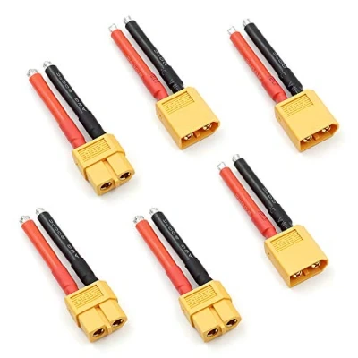 Afbeelding van 3 Pairs XT60 Plug Vrouwelijke en Mannelijke Connector met 12AWG Silicon Draad voor RC Lipo Batterij Kabel Drone