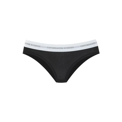 Afbeelding van Copenhagen Studios Bikinibroekje met zachte logo bund en van elastische katoen modal kwaliteit