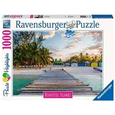 Afbeelding van Ravensburger puzzel Caribisch eiland Legpuzzel 1000 stukjes