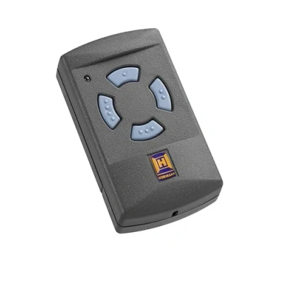 Afbeelding van Hörmann Handzender HSM 4, frequentie 868,30 MHz, zender voor garagedeuren met 4 toetsen, codering: zelflerend, batterijtype: 12 V, 23 A (meegeleverd) 0437442