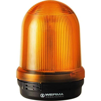 Afbeelding van Werma Signaltechnik Signaallamp 826.300.00 Geel Continulicht 12 V/AC, V/DC, 24 48