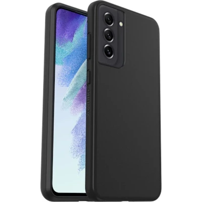 Afbeelding van OtterBox Slank hoesje voor Samsung Galaxy S21 FE 5G Schokbestendig, valbestendig, ultraslanke beschermhoes, getest op militaire kwaliteit, zwart, geen winkelverpakking
