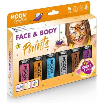 Afbeelding van Moon Creations Adventure Colours Set Face &amp; Body Paint Schmink Multicolours