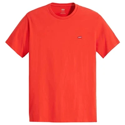 Afbeelding van Levi&#039;s Original Tshirt print, Heren, Maat: XS, Valiant poppy