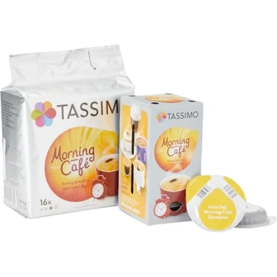 Afbeelding van Koffiecapsules Tassimo Morning Cafe (compatibel met Bosch capsulemachines), 16 st.