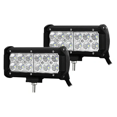 Afbeelding van Willpower 2pcs 18CM 36W Led Werklampen Voor Tractor Lichtbalk 12V Schijnwerper Offroad Rijdende Lichten Mistlamp Light Bar Vrachtwagen Auto Boot 4x4
