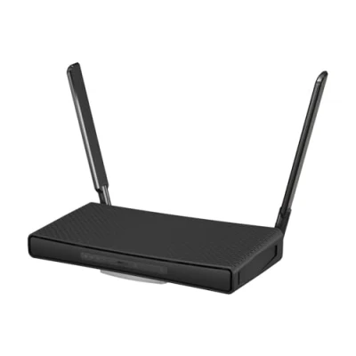 Afbeelding van Mikrotik hAP ax3 draadloze router Gigabit Ethernet Dual band (2.4 GHz / 5 GHz) Zwart