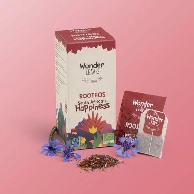Afbeelding van Wonder Leaves Bio FT Rooibos Hapiness 1.8 Gr
