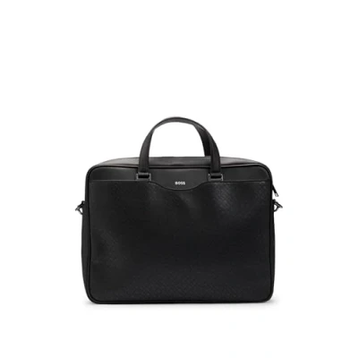 Afbeelding van BOSS ZAIR CASE Laptoptas, Heren, Maat: One Size, Black