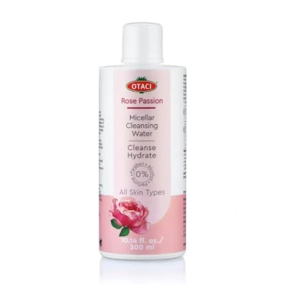 Afbeelding van OTACI Natuurlijk Micellair Reinigingswater Make up Remover, Damask Roos Gezichtstoner, Hydraterende, Natuurlijke Ingrediënten, Veganistisch