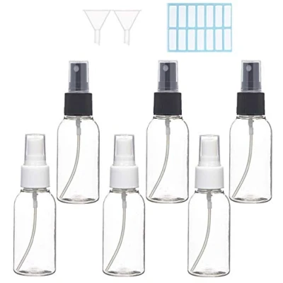 Afbeelding van Hervulbare Flessen Reis Transparante Plastic Parfumflesjes Verstuiver Lege Kleine Spuitfles 50ml