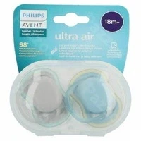 Afbeelding van Philips Avent Ultra Air Fopspeen 18+ maanden 2 stuks SCF349/01