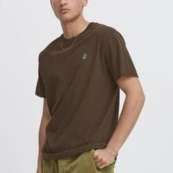 Afbeelding van !solid t shirt voor heren bruin maat xl