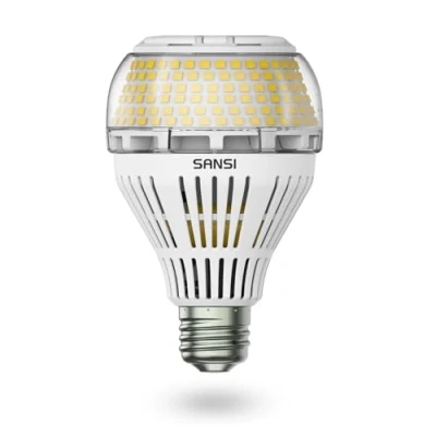 Afbeelding van SANSI 30W LED lamp E27, Superhelder Koudwit 5000K, Equivalent aan 450W Gloeilamp, 5000LM Energiebesparende met 270 Stralingshoek voor Kantoor, Werkplaats, Garage, Niet Dimbaar