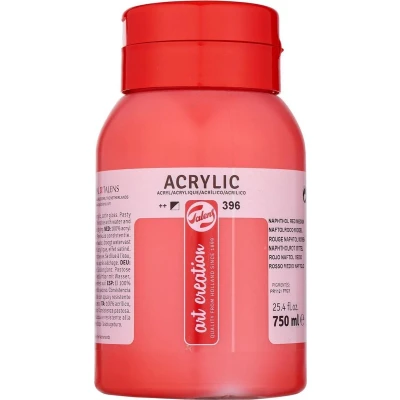 Afbeelding van Talens Art Creation acrylverf flacon van 750 ml, middel naftolrood
