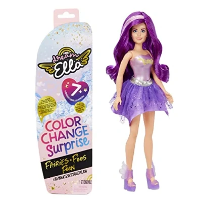 Afbeelding van Dream Ella Color Change Surprise Fairies Modepop (1 van de 3 poppen)