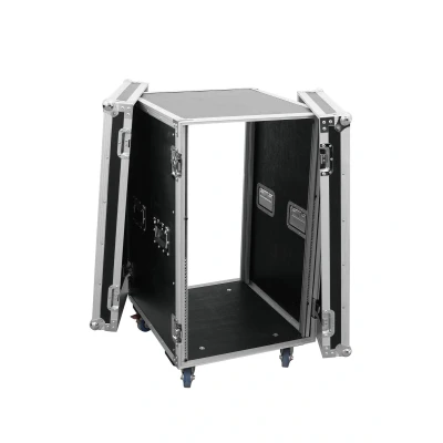 Afbeelding van Roadinger Amplifier Rack PR 2ST, 18U, 57cm met wielen