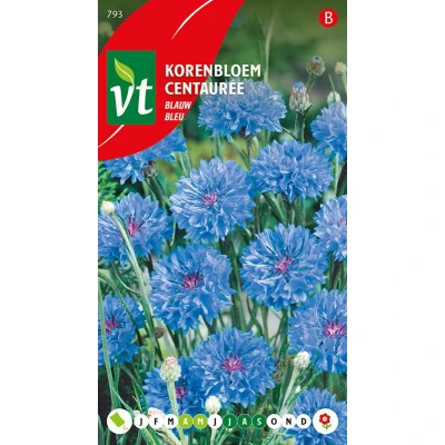 Afbeelding van Korenbloem Blauw Zaden Prachtige Blauwe Bloemen voor Tuin en Boeketten&quot;