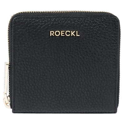Afbeelding van ROECKL Deda Zip Around Portemonnee Wallet M Black