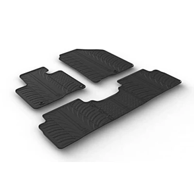 Afbeelding van Gledring Rubbermatten passend voor Kia Sorento 3/2015 (T profiel 5 delig + montageclips)