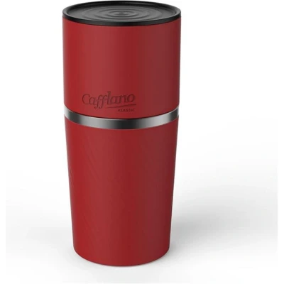 Afbeelding van Cafflano Klassic All in One Coffee Maker, rood