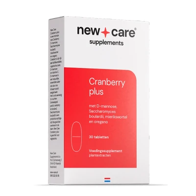 Afbeelding van New Care Cranberry plus 30 tabletten