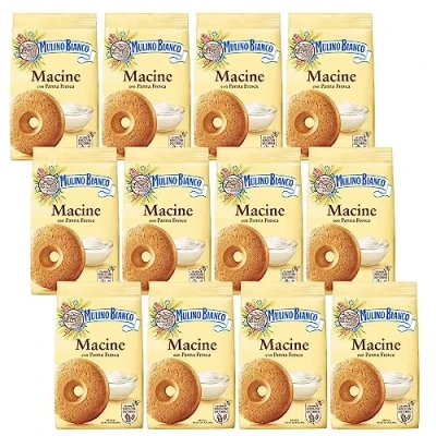 Afbeelding van MULINO BIANCO Krokante koekjes (Macine, x12)