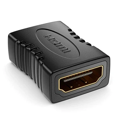 Afbeelding van deleyCON HDMI Adapter Koppeling Connector (Type A) Bus naar HDR ARC 3D 4K 2160p Full HD 1080p Beamer LCD LED Plasma Monitor TV