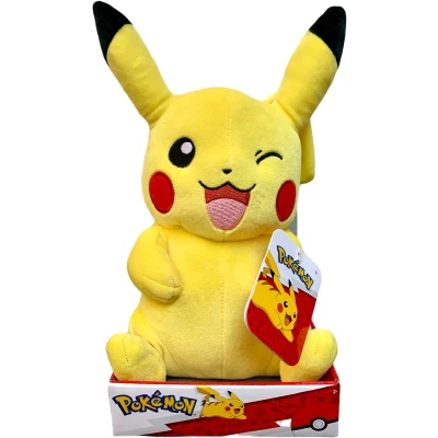 Afbeelding van Pokemon Pluche Winking Sitting Pikachu
