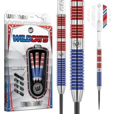 Afbeelding van WINMAU Wildcat: Steeltip Tungsten Dartpijlen Professioneel 21g