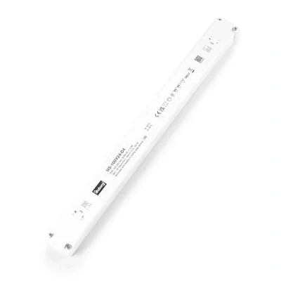 Afbeelding van illuburg LED transformator 24V dimbaar Triac Slim 20W 100W voor strip lamp voeding driver voorschakelapparaat