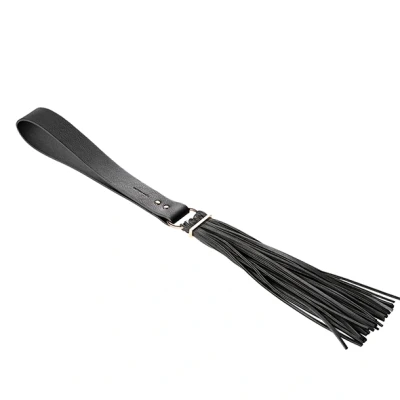 Afbeelding van Bijoux Indiscrets Maze Tassel Flogger Zwart