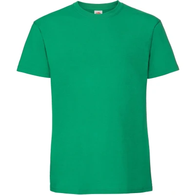 Afbeelding van Fruit Of The Loom Mens Ringgesponnen Premium Tshirt (Kelly Groen)