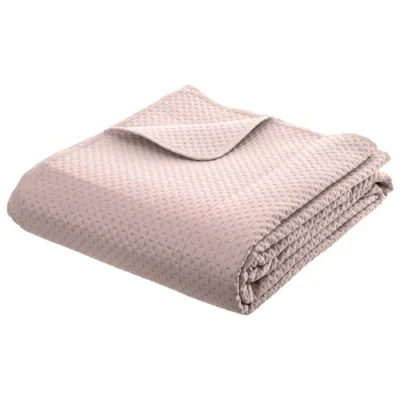 Afbeelding van Atmosphera sprei + 2 kussenslopen &quot;Dolce&quot; poederroze 260 x 240 cm roze