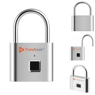 Afbeelding van Technaxx TG 131 Conventioneel hangslot op vingerafdruk Tot 10 verschillende afdrukken 1 stuk(s)
