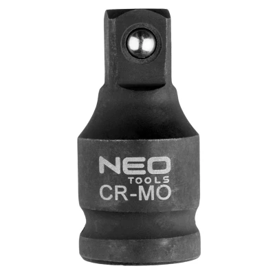 Afbeelding van NEO TOOLS Slagverlenging, verlenging voor gereedschappen met slagwerk, expansie uitbreidingen, Cr Mo staal, maat 1/2 inch, 50 mm, 75 125 corrosie , trek en hittebestendig (50 mm)