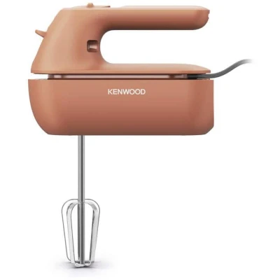 Afbeelding van Kenwood Handmixer QuickMix Go HMP40.000RD, draagbaar dankzij geïntegreerde koffer, inclusief roestvrijstalen garde en kneedhaak, maatlepel, 350 W, rood