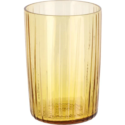 Afbeelding van Bitz Waterglas Kusintha Amber 280 ml 4 Stuks