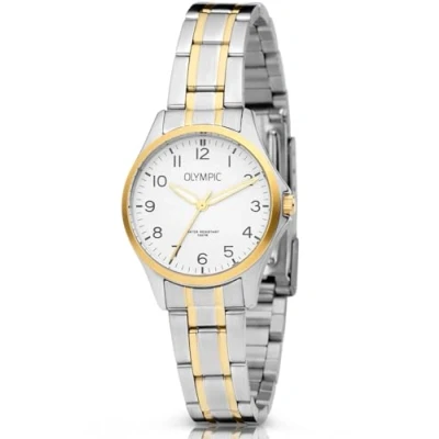 Afbeelding van Olympic OL72DSS089B ROBIN Horloge Staal Bi color 29mm