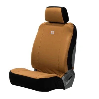 Afbeelding van Carhartt Universal Low Back Seat Covers Universele stoelhoezen voor lage rugleuning, bruin bruin, één maat