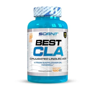 Afbeelding van CLA geconjugeerd linolzuur, Scenit Best CLA, linolzuur 120 gelcapsules (parels)