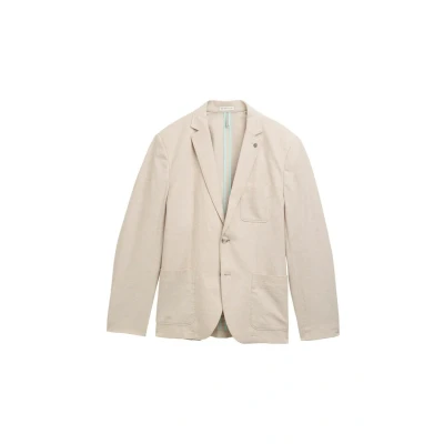 Afbeelding van Tom Tailor Colbert Linnen Blazer 1045065xx10 34616 Mannen Maat 48