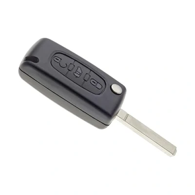 Afbeelding van Jongo Sleutelehuizing met lemmet Compatibel Peugeot Partner, Expert 3 CE0536 Plip Afstandsbediening Knoppen