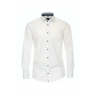 Afbeelding van Venti Modern FIT Overhemd, Heren, Maat: 42, Weiß