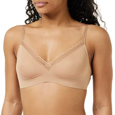 Afbeelding van Sloggi BODY Adapt Twist SOFT BRA Triangel BH, Dames, Maat: 85B/C. 90A, Nostalgic brown