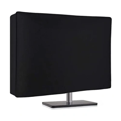 Afbeelding van Hsthe Sea Monitor beschermhoes PC scherm LCD / LED HD stofbescherming compatibel met 26 30 inch monitoren, zwart