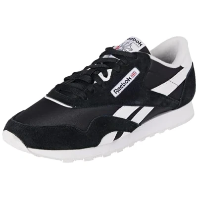 Afbeelding van Reebok Classic Leather MIX Sneakers laag, Dames, Maat: 37, Core black/ftwr white/ftwr white Leer en textiel