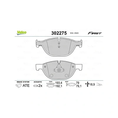 Afbeelding van Valeo Remblokset 302275